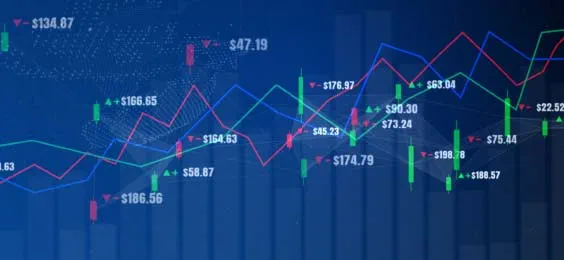 Chart example for a FOREX.com trading academy course