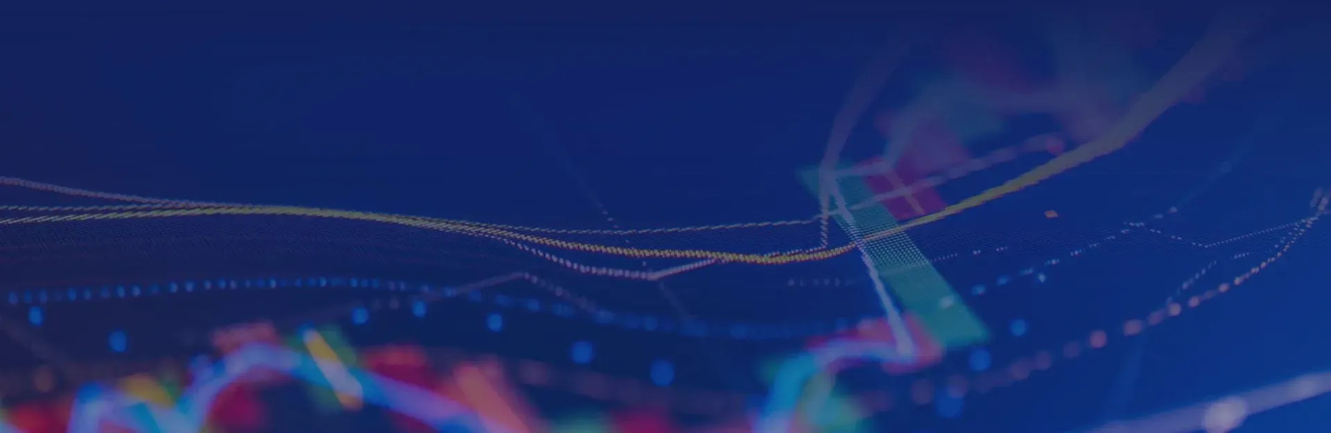 Close-up of trading charts